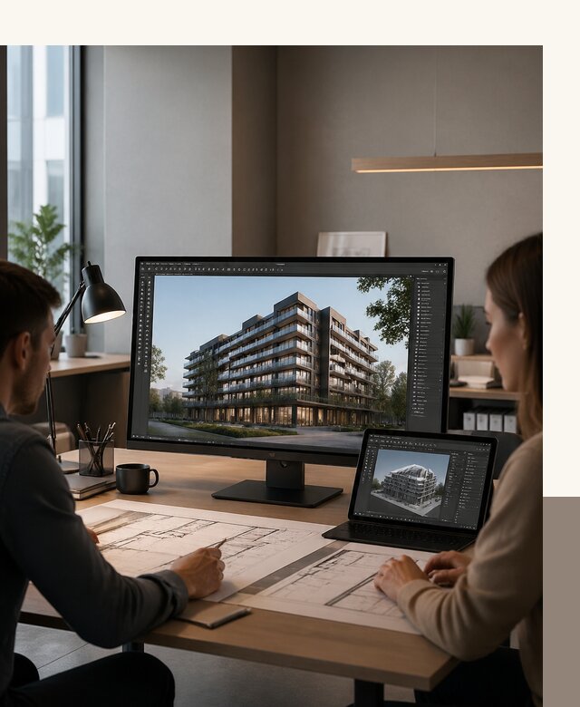 3D визуализация архитектуры и объектов строительства в Крымске