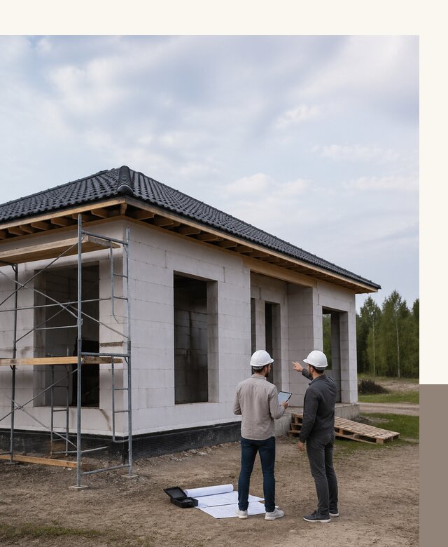 Проектирование одноэтажных домов из газобетона в Крымске